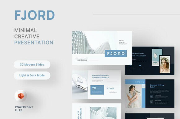 Fjord – Nordic Minimal PowerPoint: A Design Philosophy for Modern Presentations