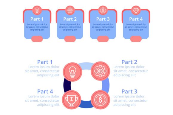 Infographic with Info Layout