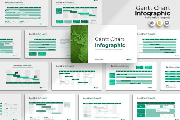 Mastering Project Management with Gantt Chart Infographic - Google Slides