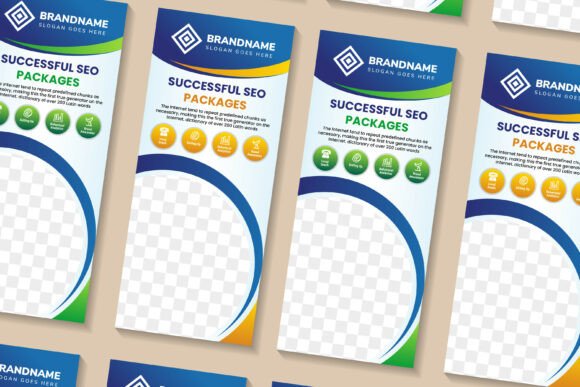 Successful SEO Vertical Banner